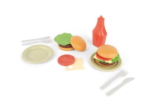 Dantoy BIO Burger Sustainable Bioplastic Playset