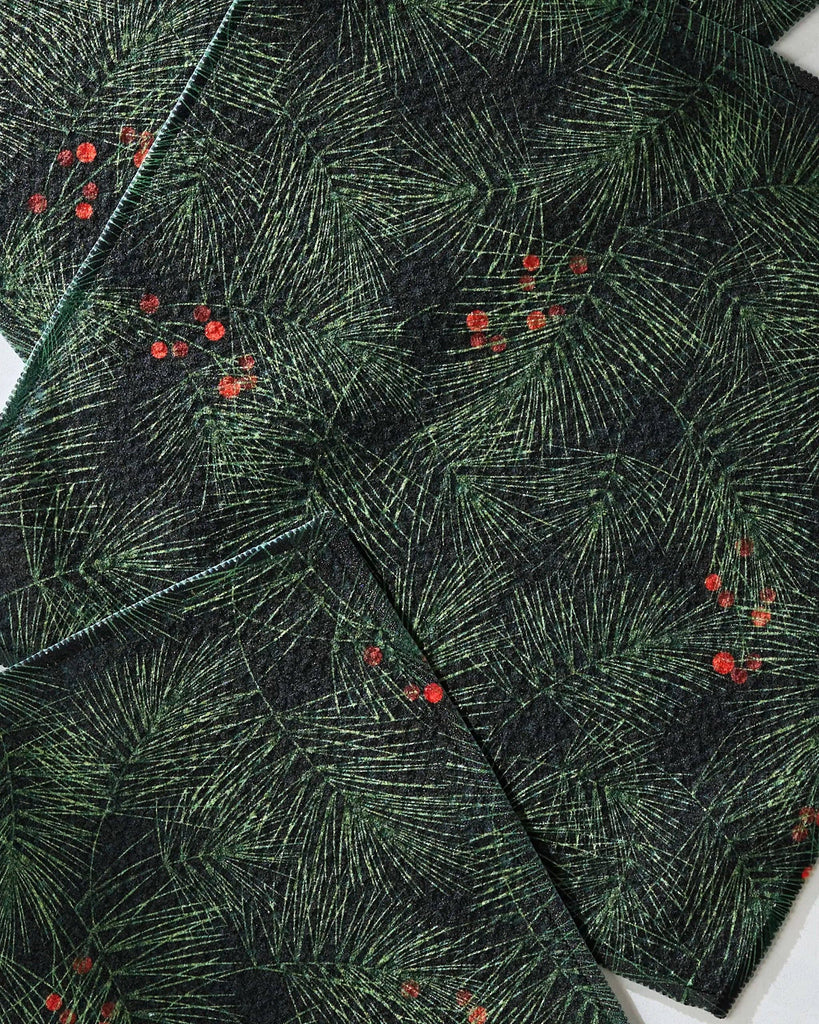 Evergreen Pine Dishcloth Set