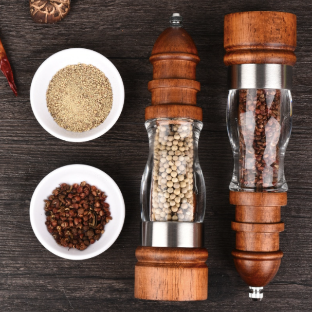 Wooden Salt and Pepper Grinder (1pcs)