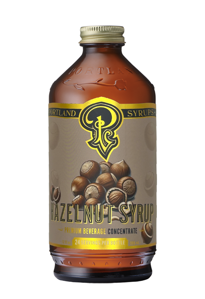 Hazelnut Syrup 12 oz - Coffee Syrup