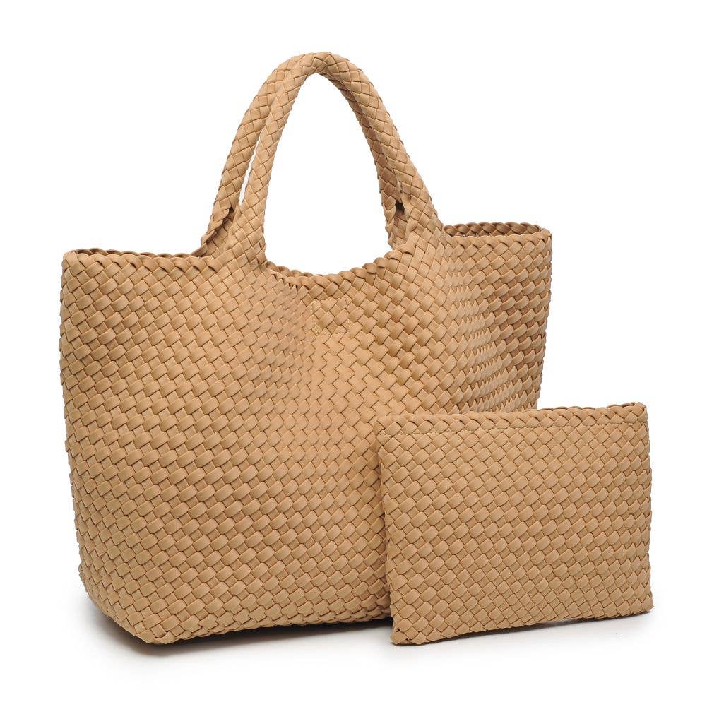 Sky's The Limit - Large Woven Neoprene Tote