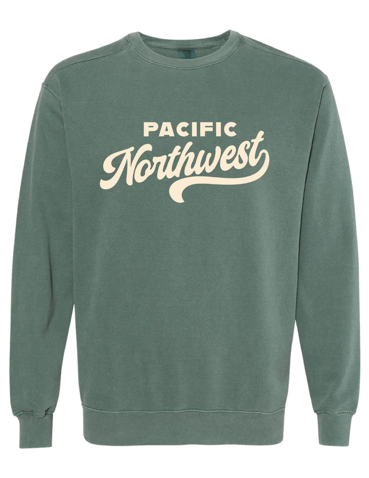 Westy Pullover Green Pacific Northwest Vibes