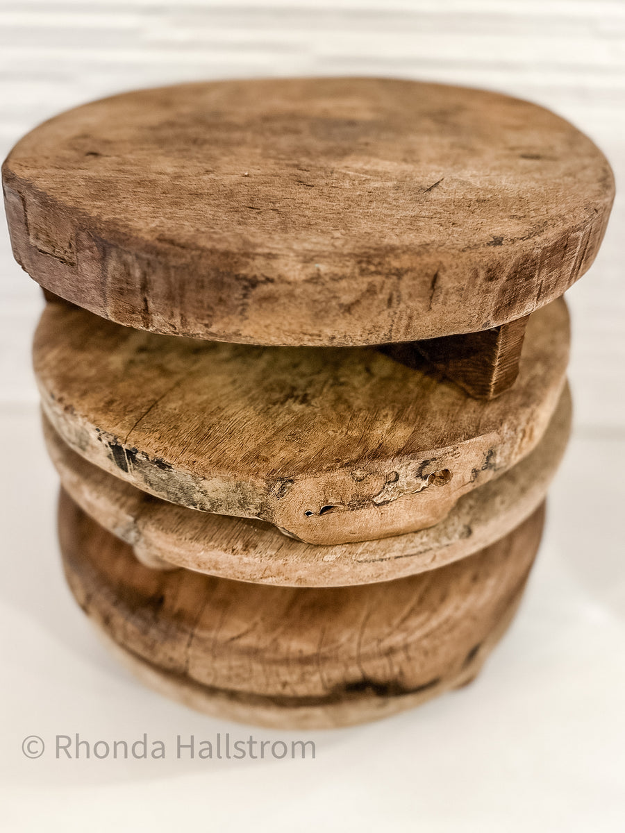 European Round Wood Riser – Hallstrom Home