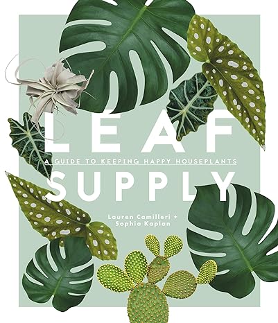 Leaf Supply A Guide To Keeping Happy Houseplants by Lauren Camilleri + Sopjia Kaplan