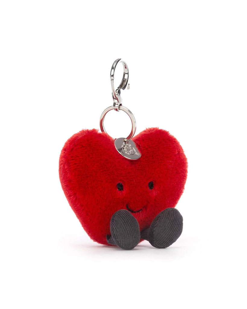 Amuseable Heart Bag Charm Jellycat