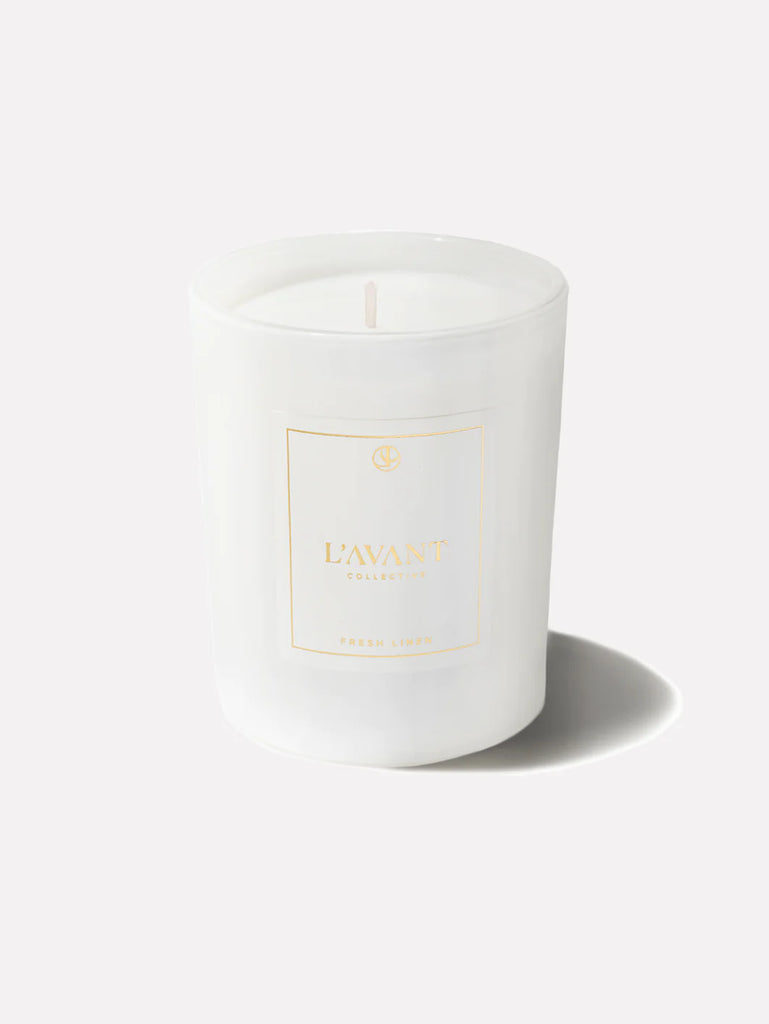 Lavant Fresh Linen Candle White