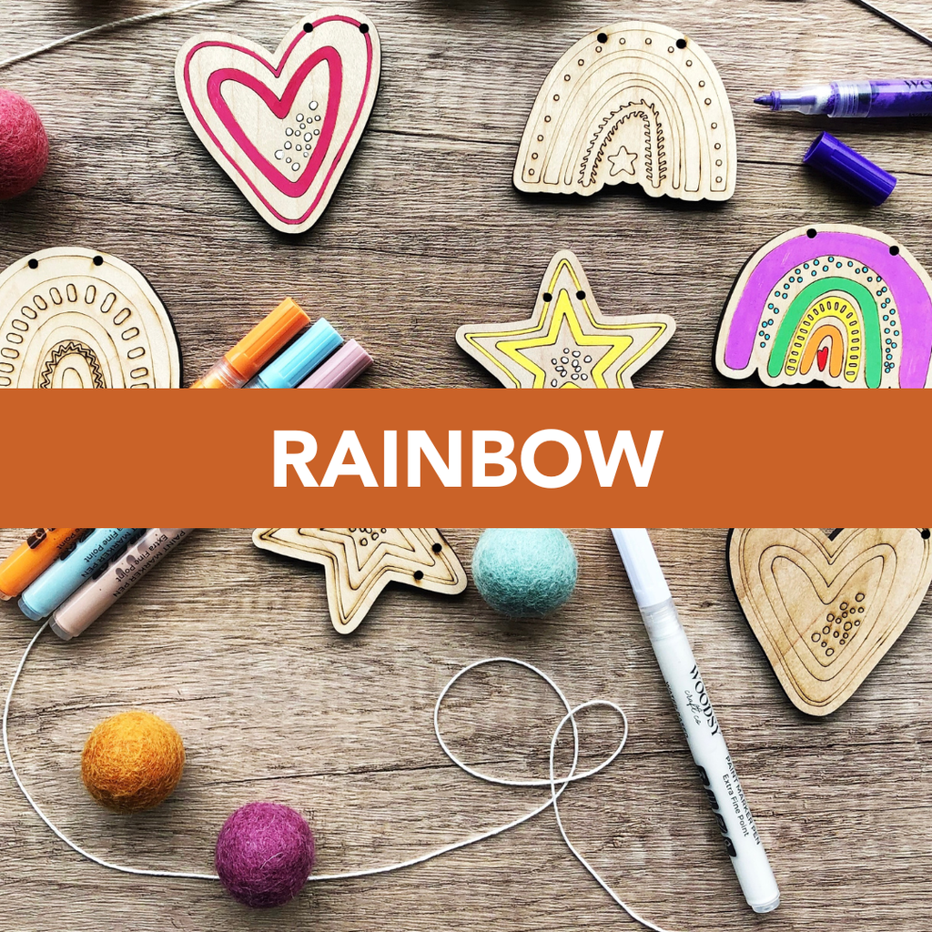 DIY Craft Kit - Rainbow Garland