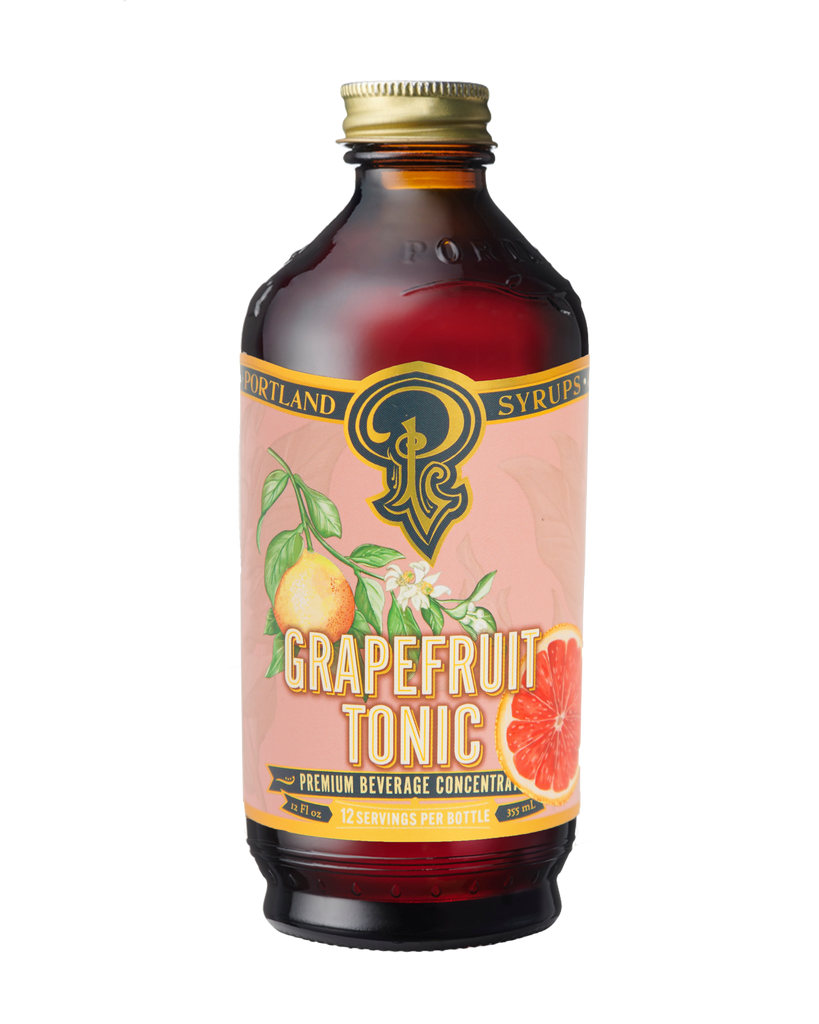 Grapefruit Tonic 12oz - cocktail / mocktail beverage mixer