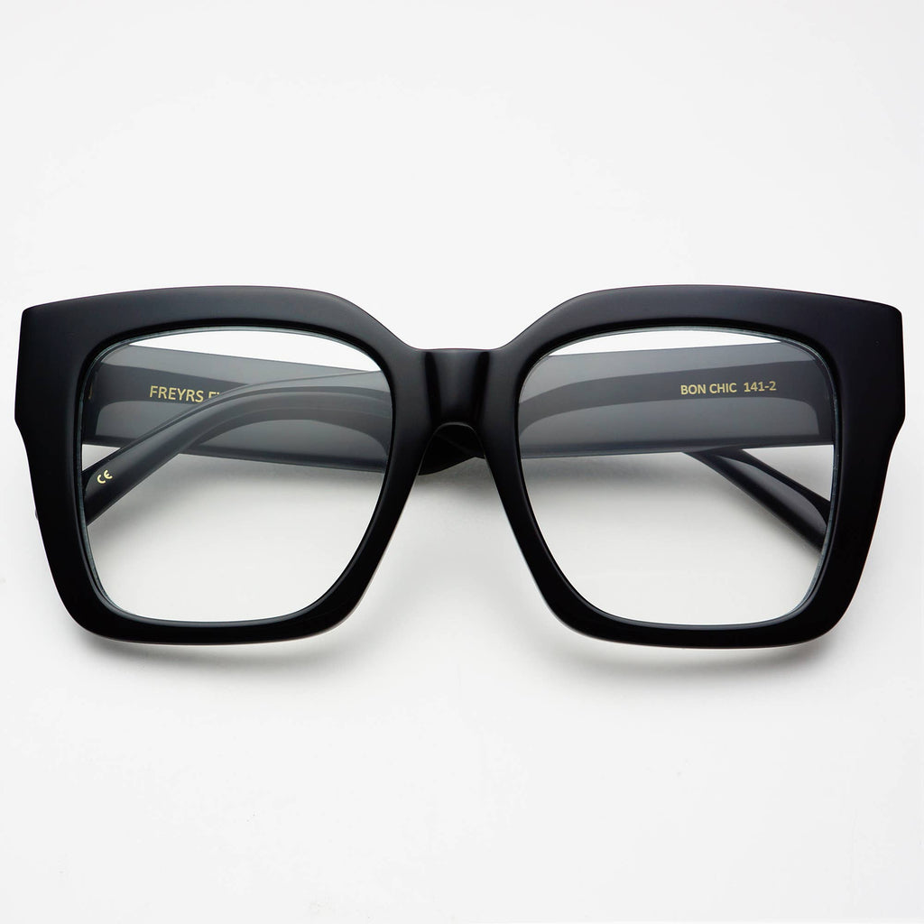 Bon Chic Blue Light Readers Reading Glasses Eyeglasses: +1.5 / Black