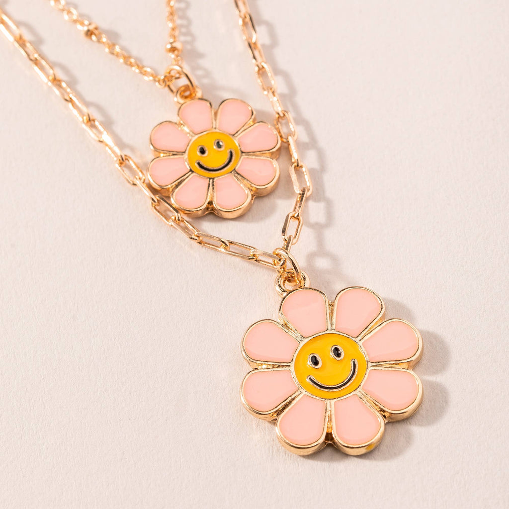 MAMA and MINI Flower Necklace Set