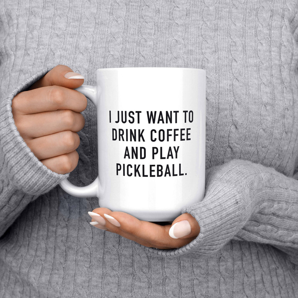 Pickleball Coffee Mug 15oz