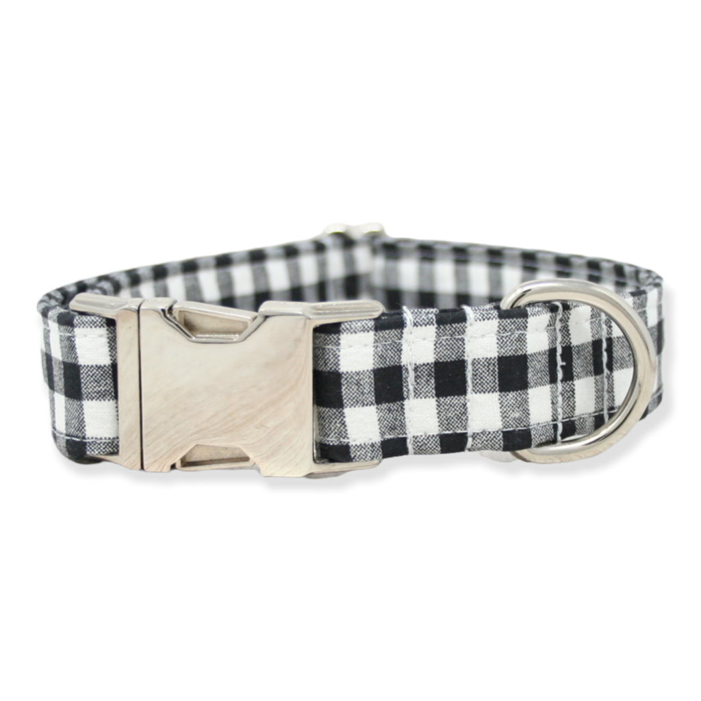 Plaid Dog Collar | Boy Dog Collar | Buffalo Plaid | Oxford