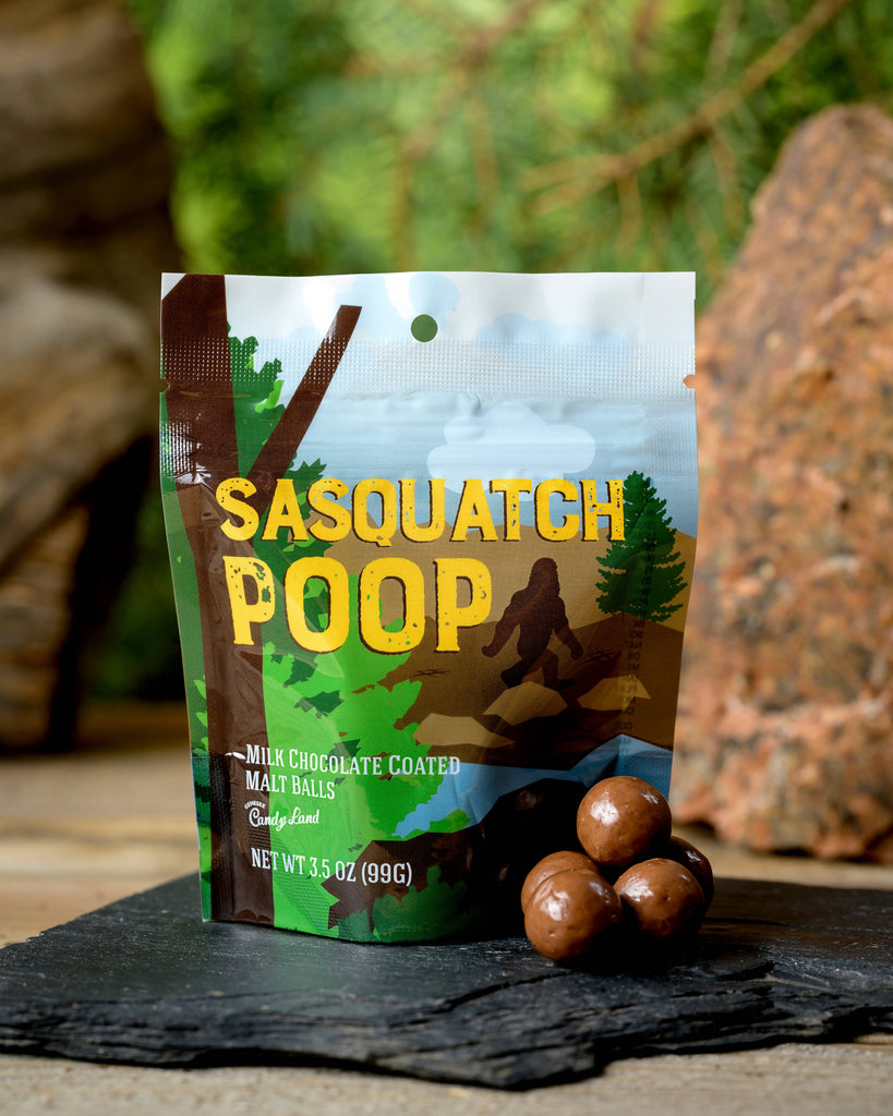 Sasquatch Poop (chocolate covered malt balls)