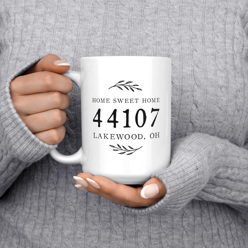 Ridgefield Zip Code Mug