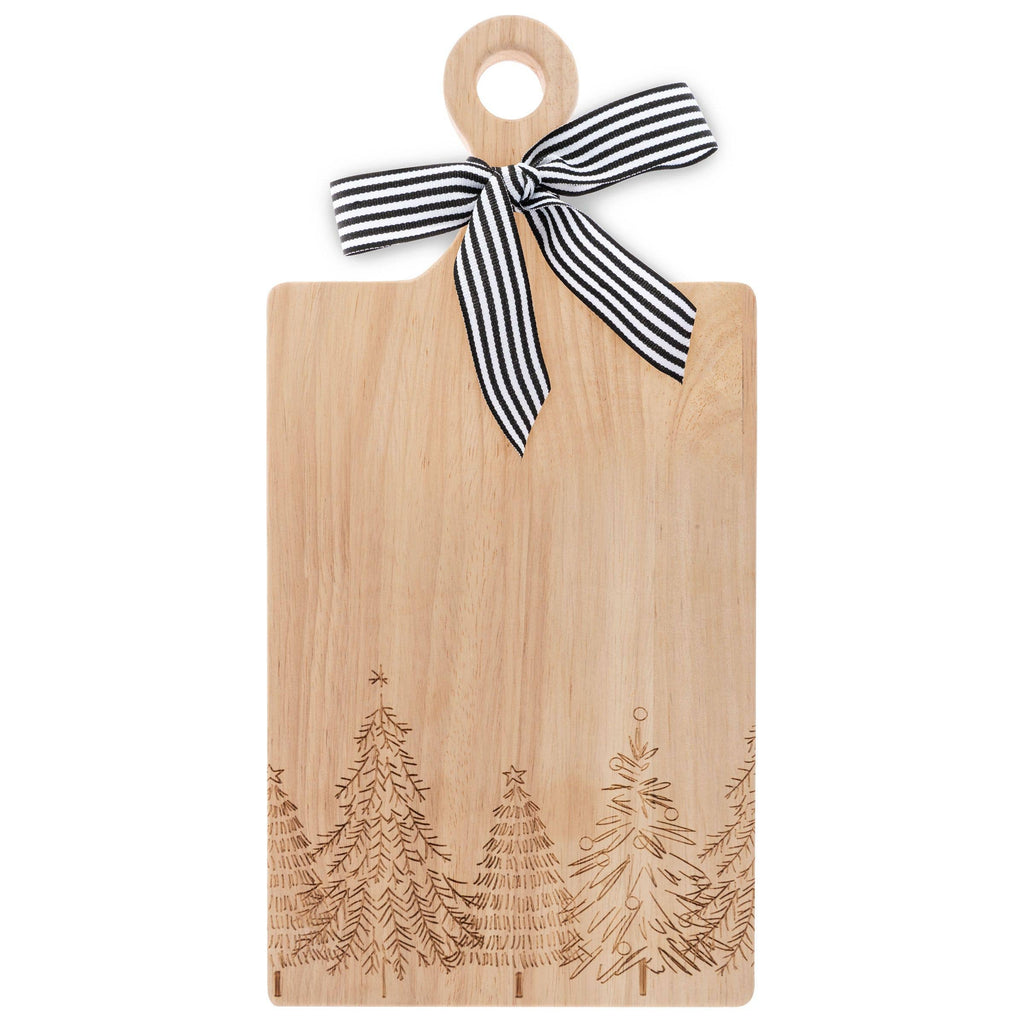 Etched Cutting Board Trees