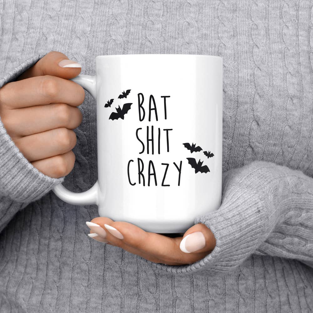Bat Shit Crazy Halloween Mug