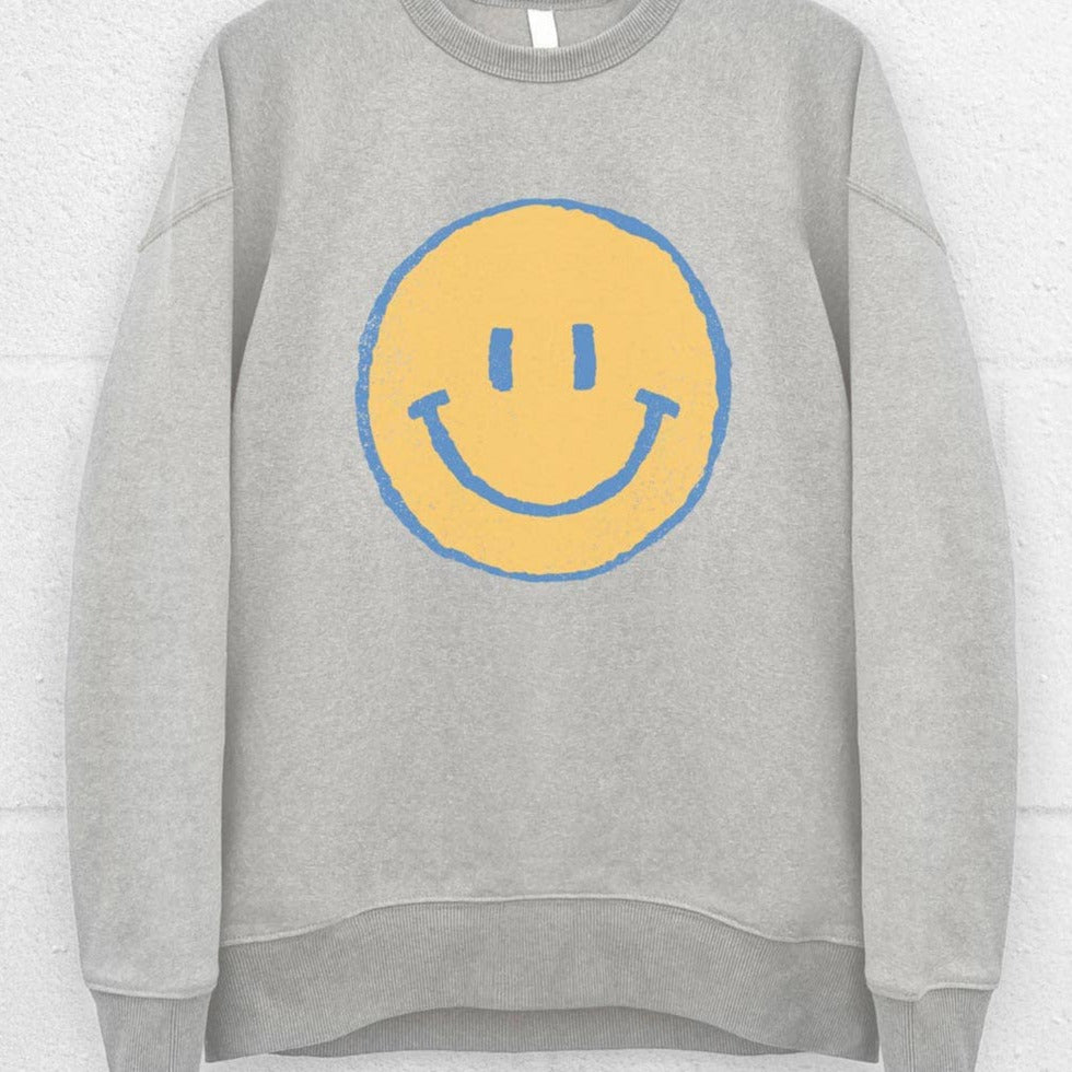 Smile Happy Face Graphic Sweatshirts