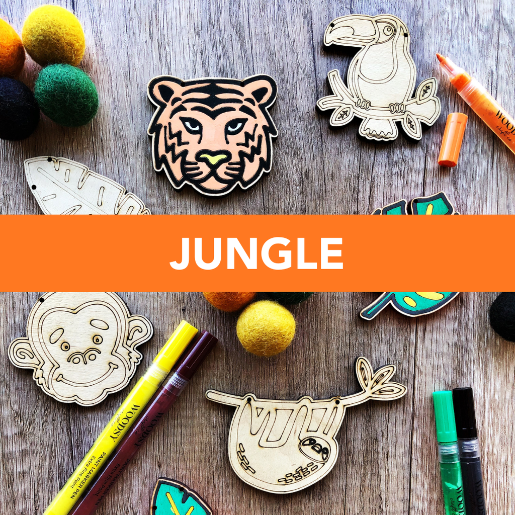 DIY Craft Kit - Jungle Garland