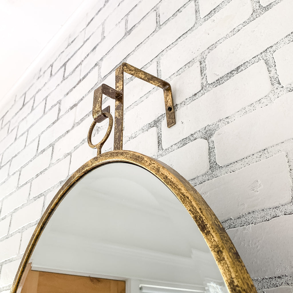 hanging bathroom mirror