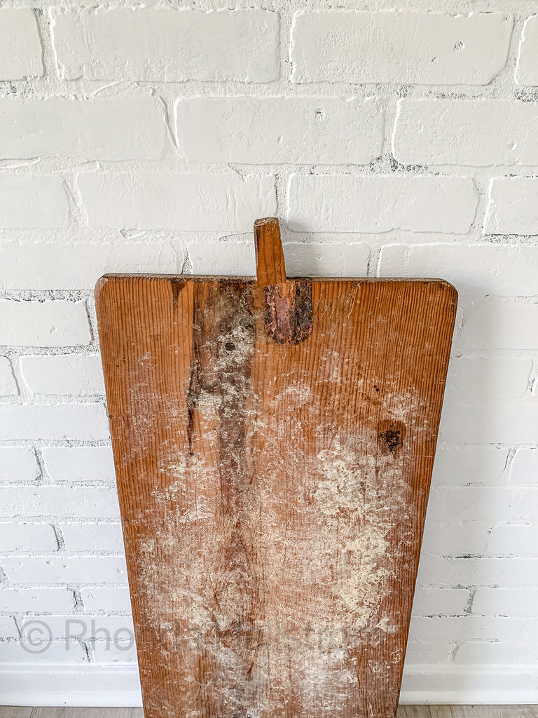 Antique Distressed Wood Cutting Board