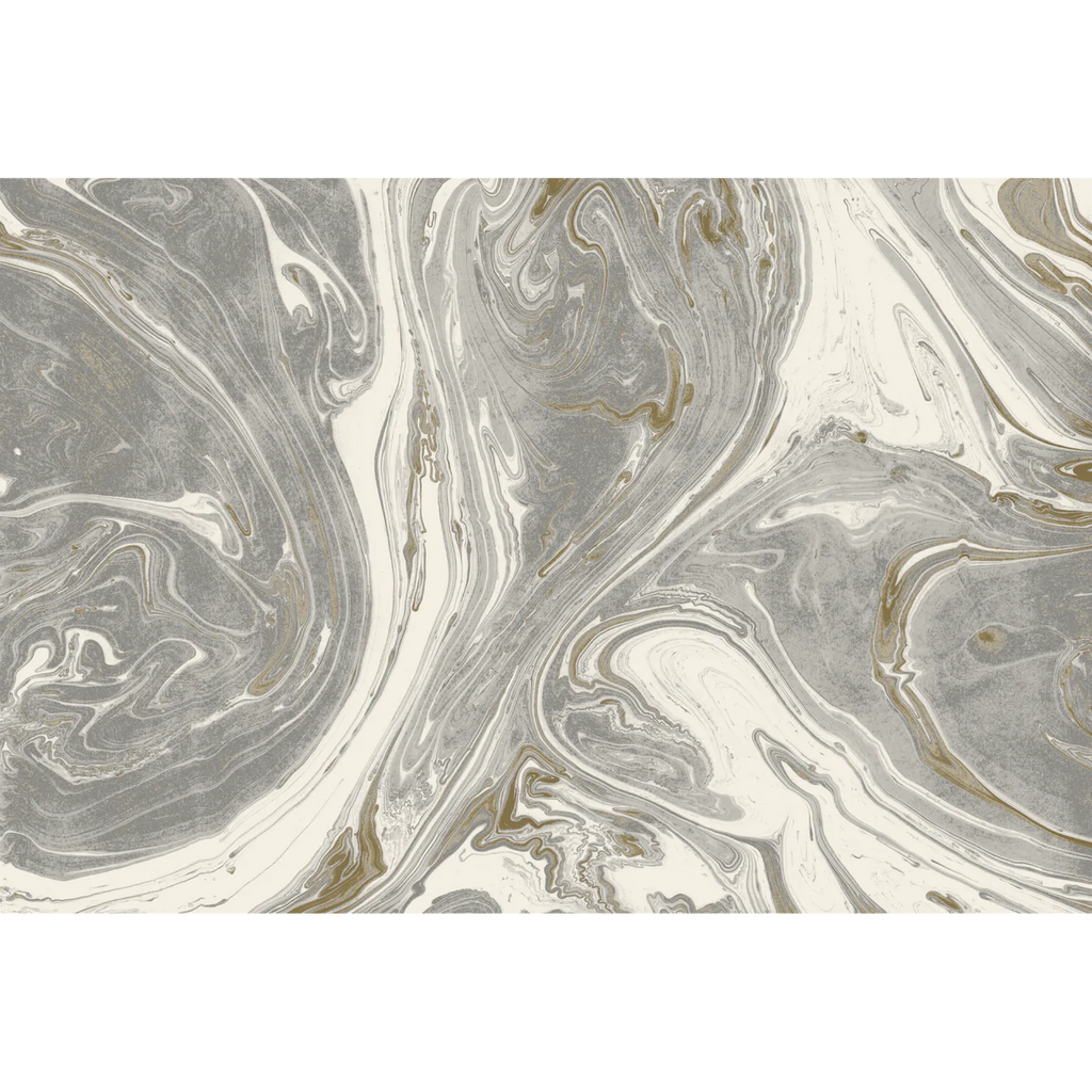 Gray & Gold Marbled Placemat