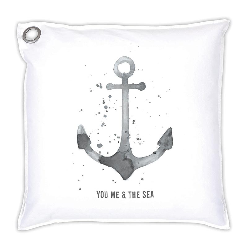 Anchor Pillow - You Me and the Sea