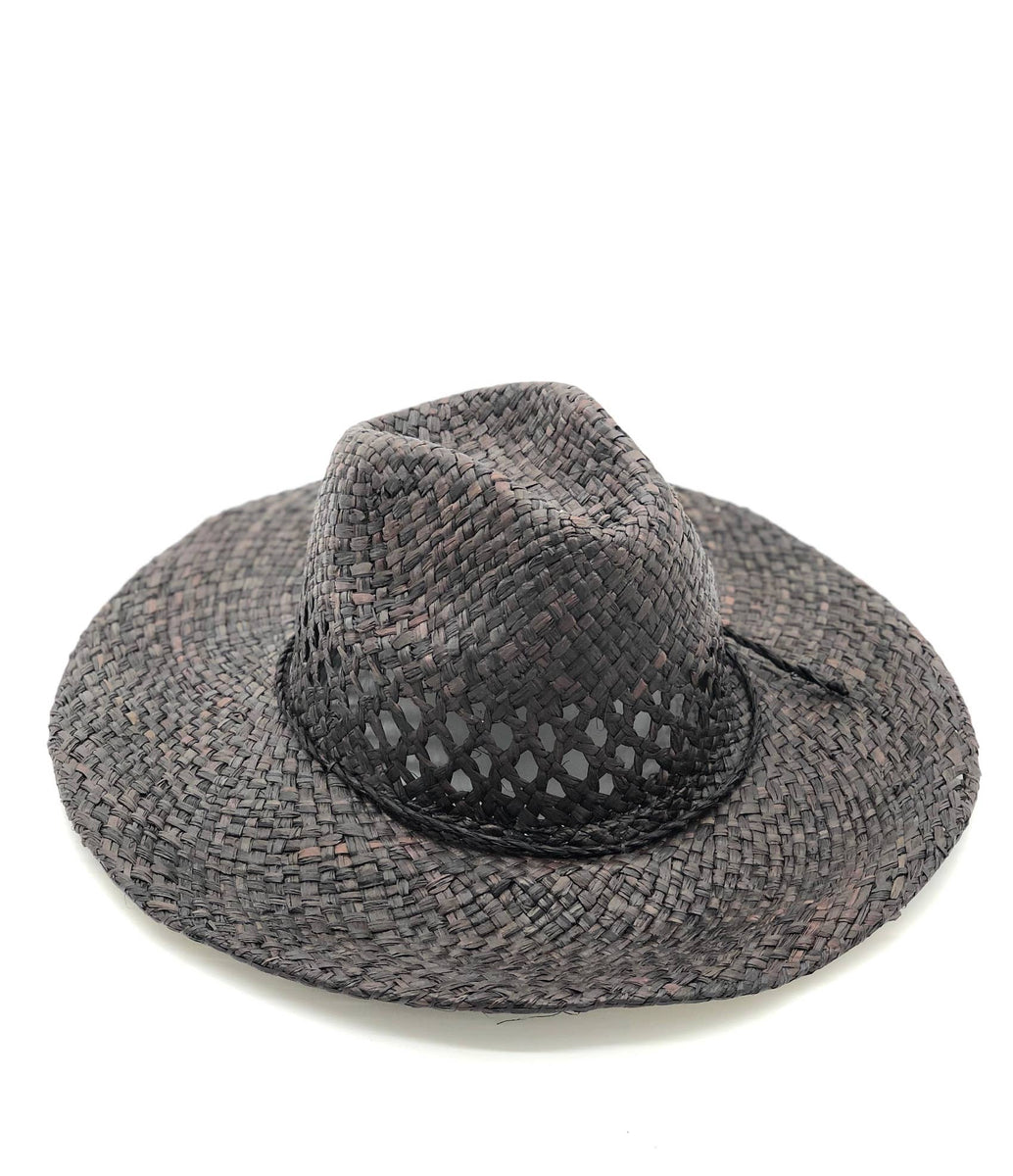 Macho Unisex Straw Cowboy Hat with Adjustable Wire Rim – Hallstrom Home