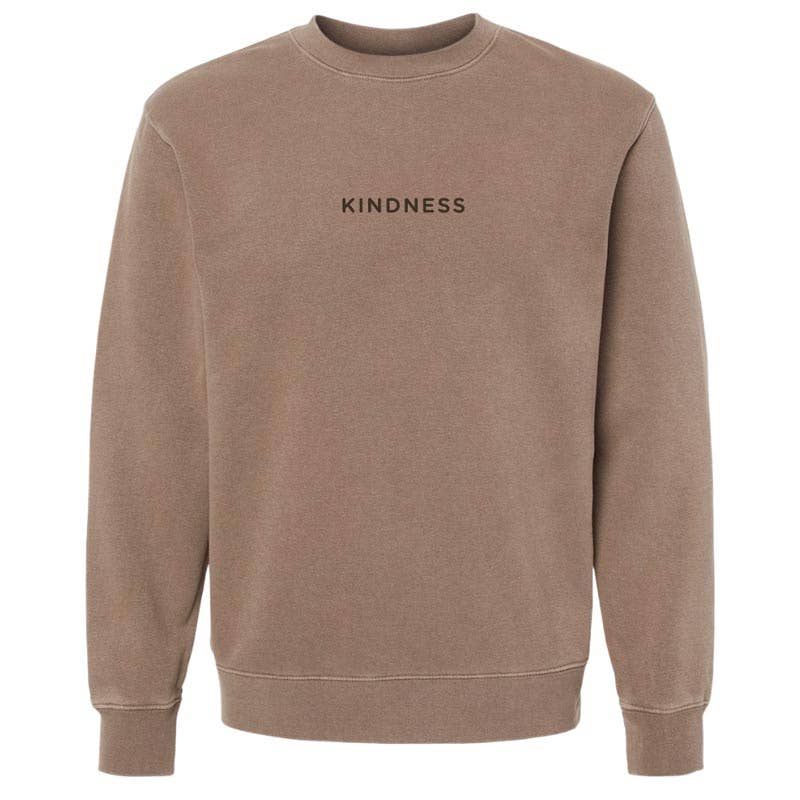 Kindness Embroidered Crew Sweatshirt