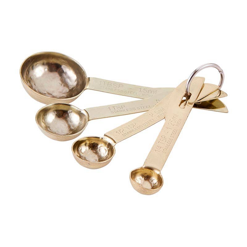 Measuring Spoons - Gold