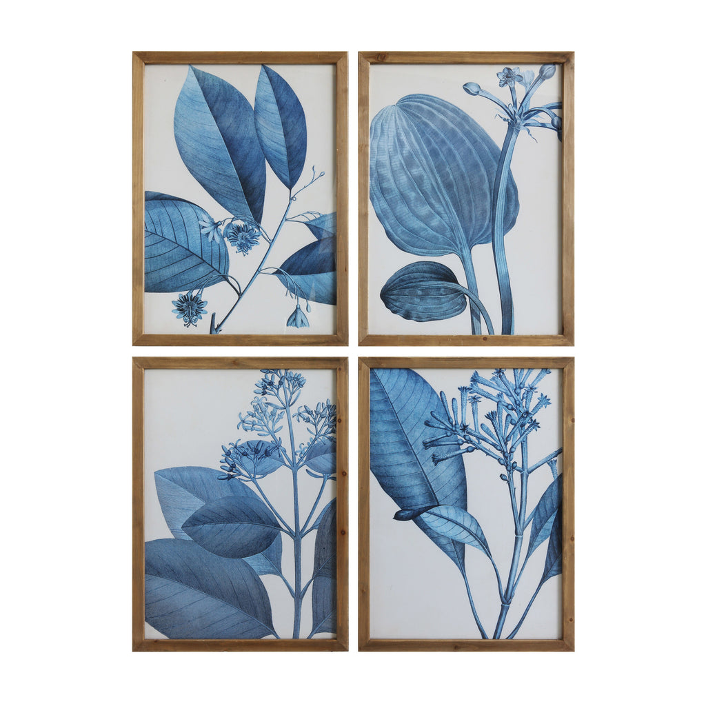 Framed Botanical Wall Decor, 4 Styles