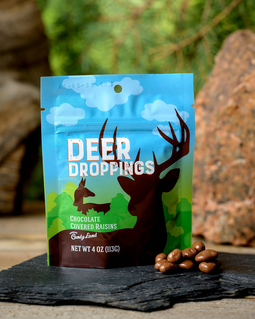 Deer Droppings (chocolate covered raisins)