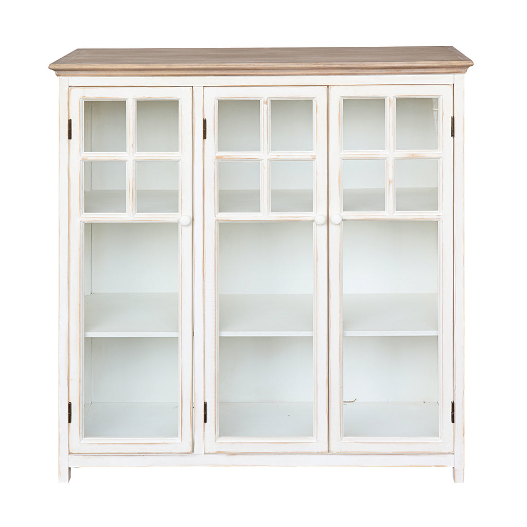 Wood Cabinet with Shelves