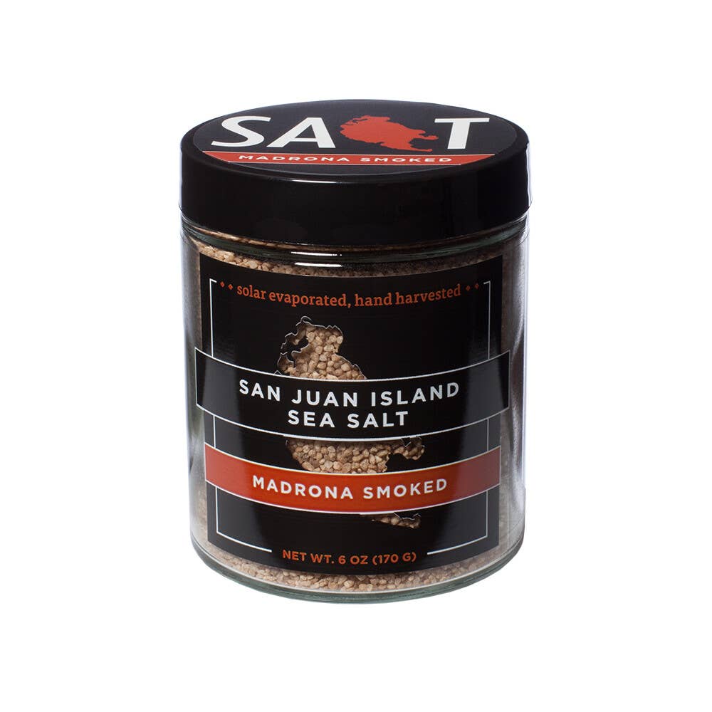 6 oz Jar Madrona Smoked Sea Salt