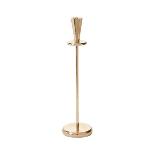 Gold Metal Candlestick 2 sizes