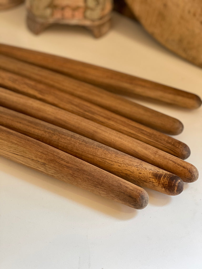 Antique Rolling Pin / Wood Patisserie Kitchen