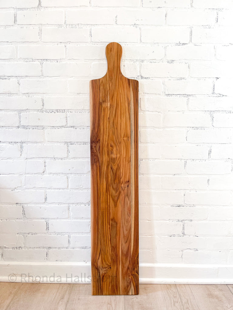Extra large Charcuterie Board/ Teak Wood Cutting Board