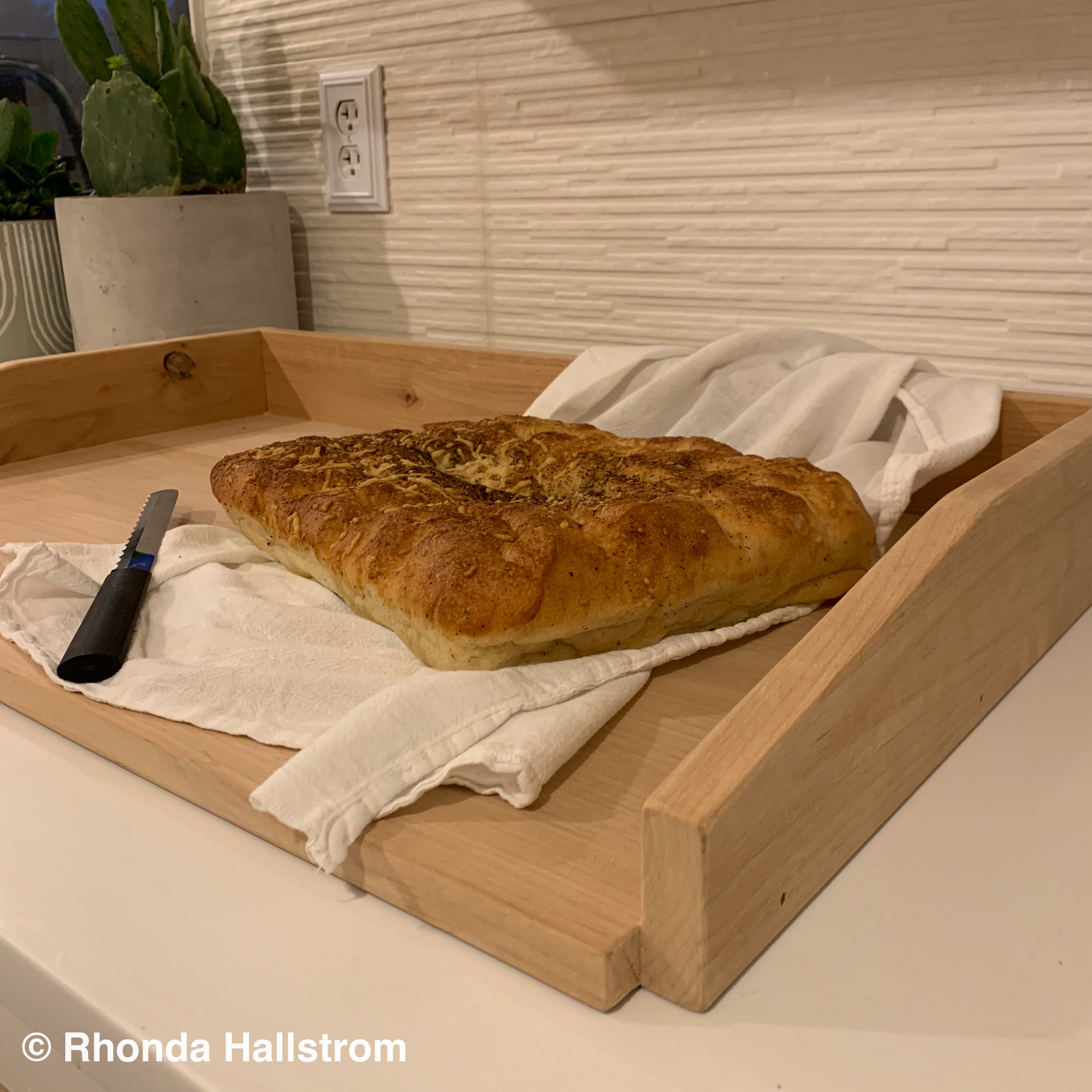 Handmade Cutting Board with Sides in Medium – Hallstrom Home