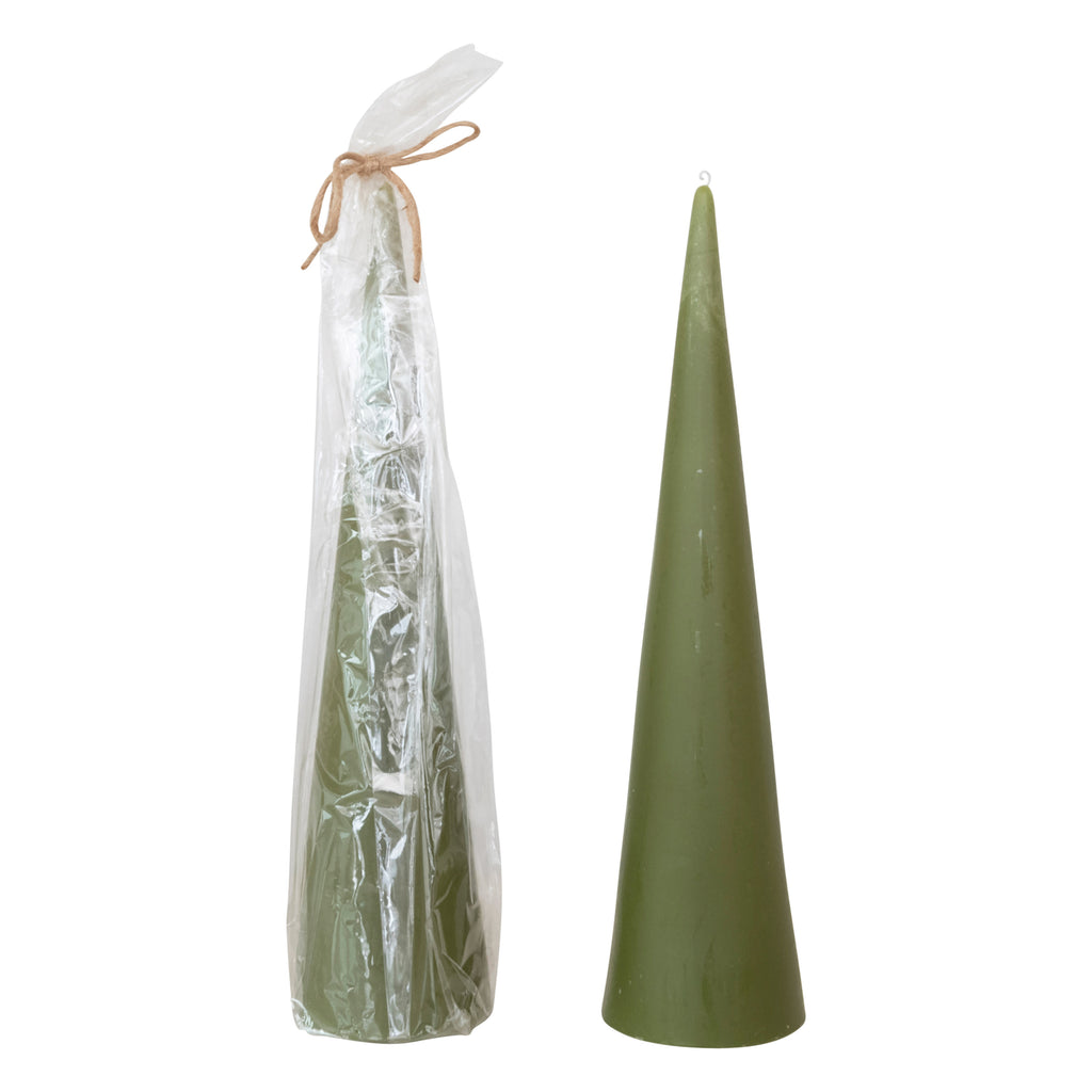 Unscented Tree Shaped Candle - Large